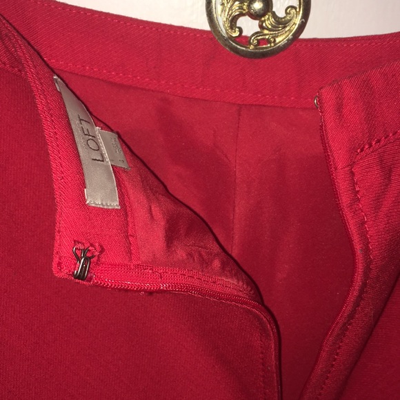 Red Swing Skirt from Loft - Picture 3 of 5